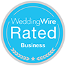 Wedding Wire Rated - Violets in Bloom - Roses are Red - Wedding Flowers